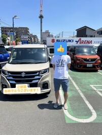 ソリオご納車させていただきました
